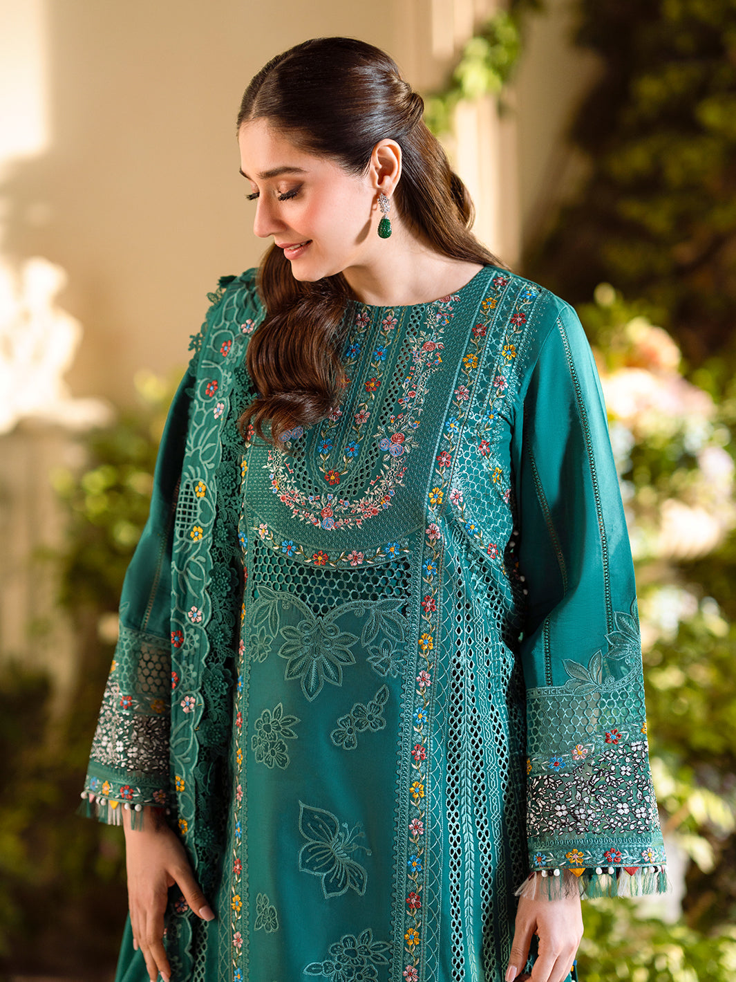 Bin Ilyas | Freesia Embroidered Lawn 25 | 102 - A