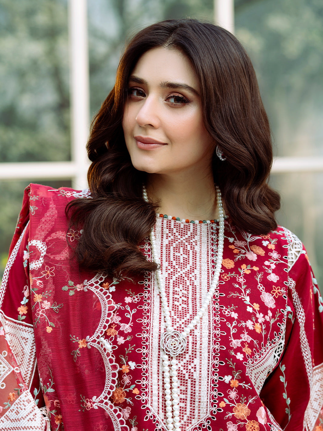 Bin Ilyas | Freesia Embroidered Lawn 25 | 103 - A
