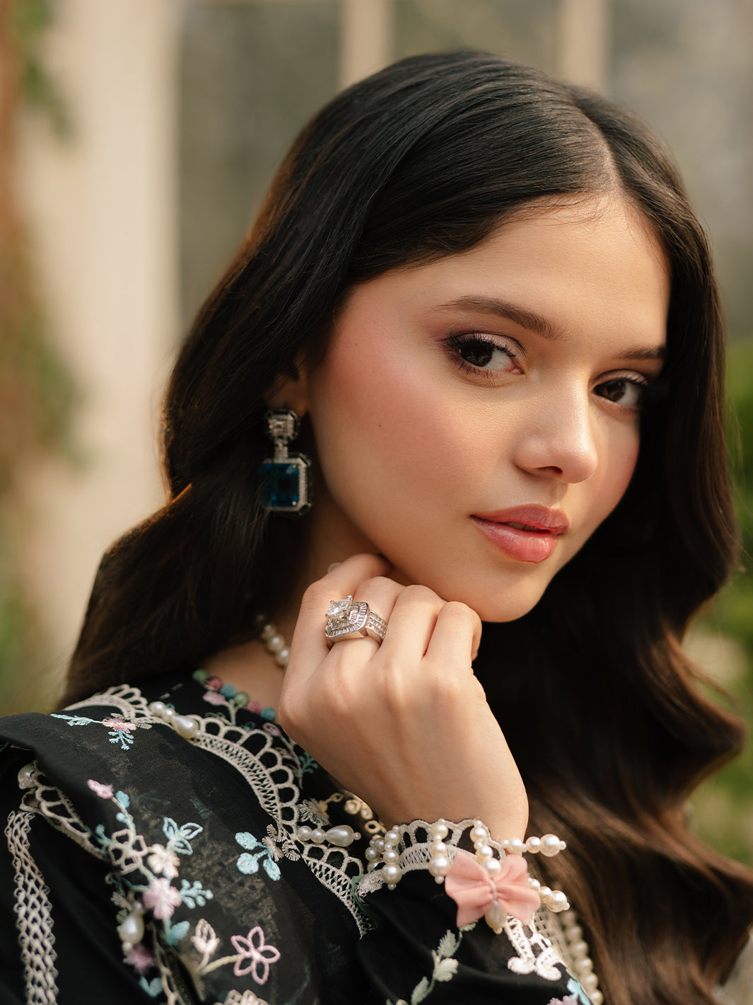 Bin Ilyas | Freesia Embroidered Lawn 25 | 103 - B