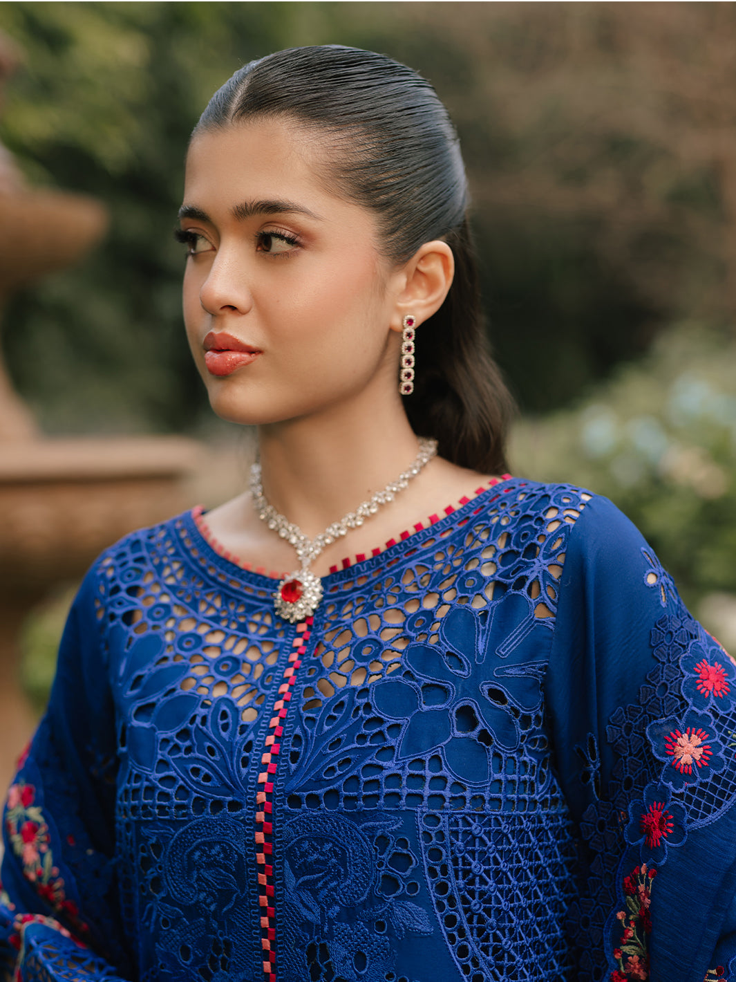 Bin Ilyas | Freesia Embroidered Lawn 25 | 106 - B