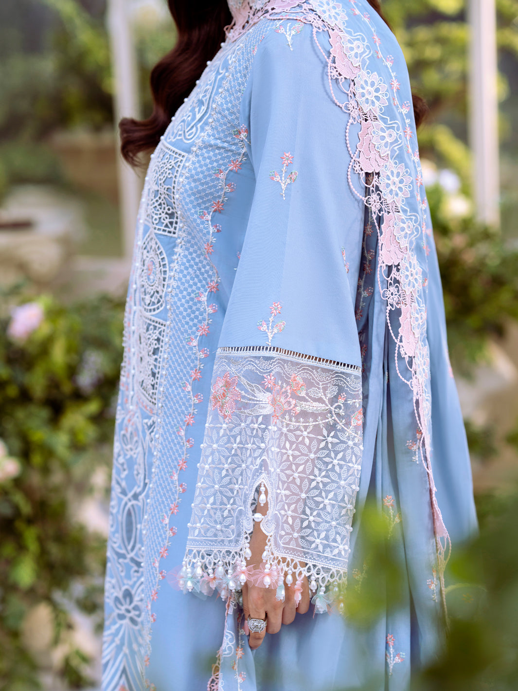Bin Ilyas | Freesia Embroidered Lawn 25 | 107 - A