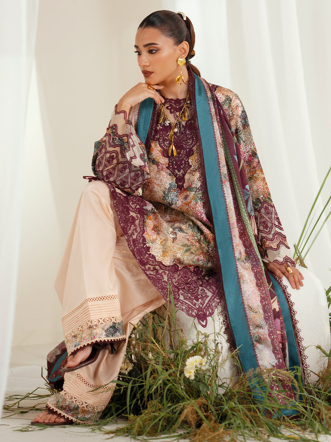 Bin Ilyas | Eres Bonita Viscose 25 | 1104-B