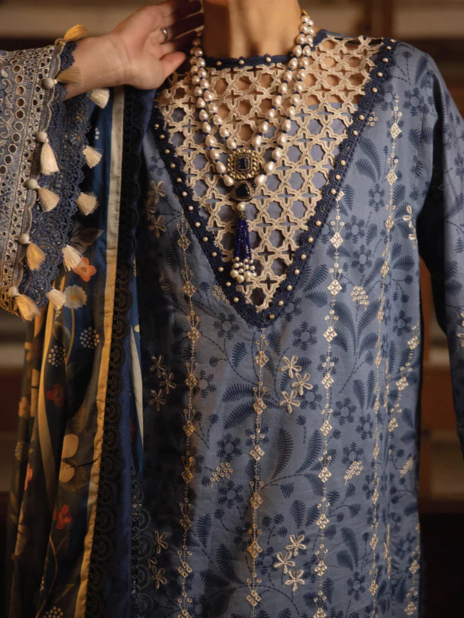 Faiza Faisal | Maya Luxury Lawn | Gamze