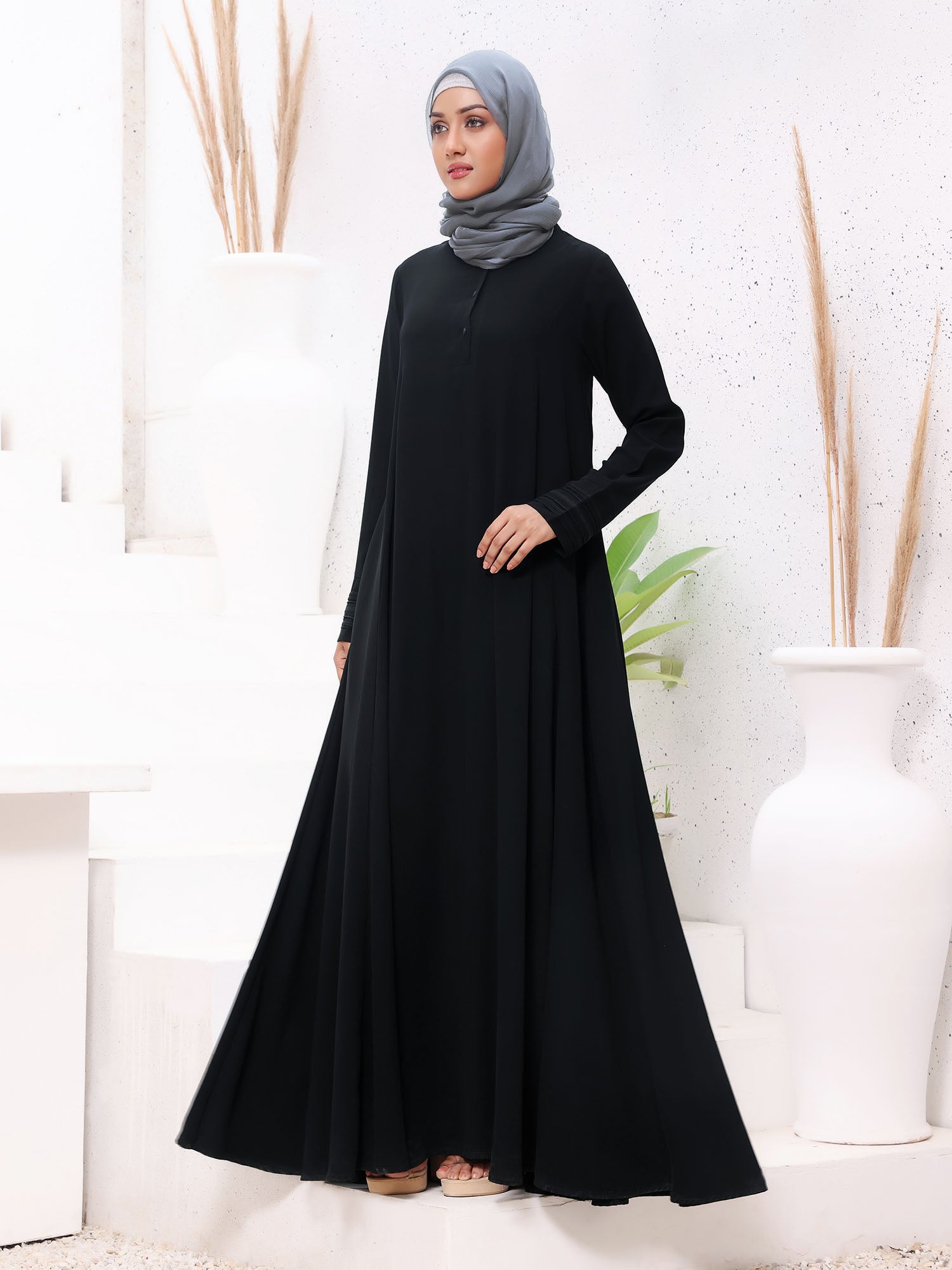 Abaya Formal Black