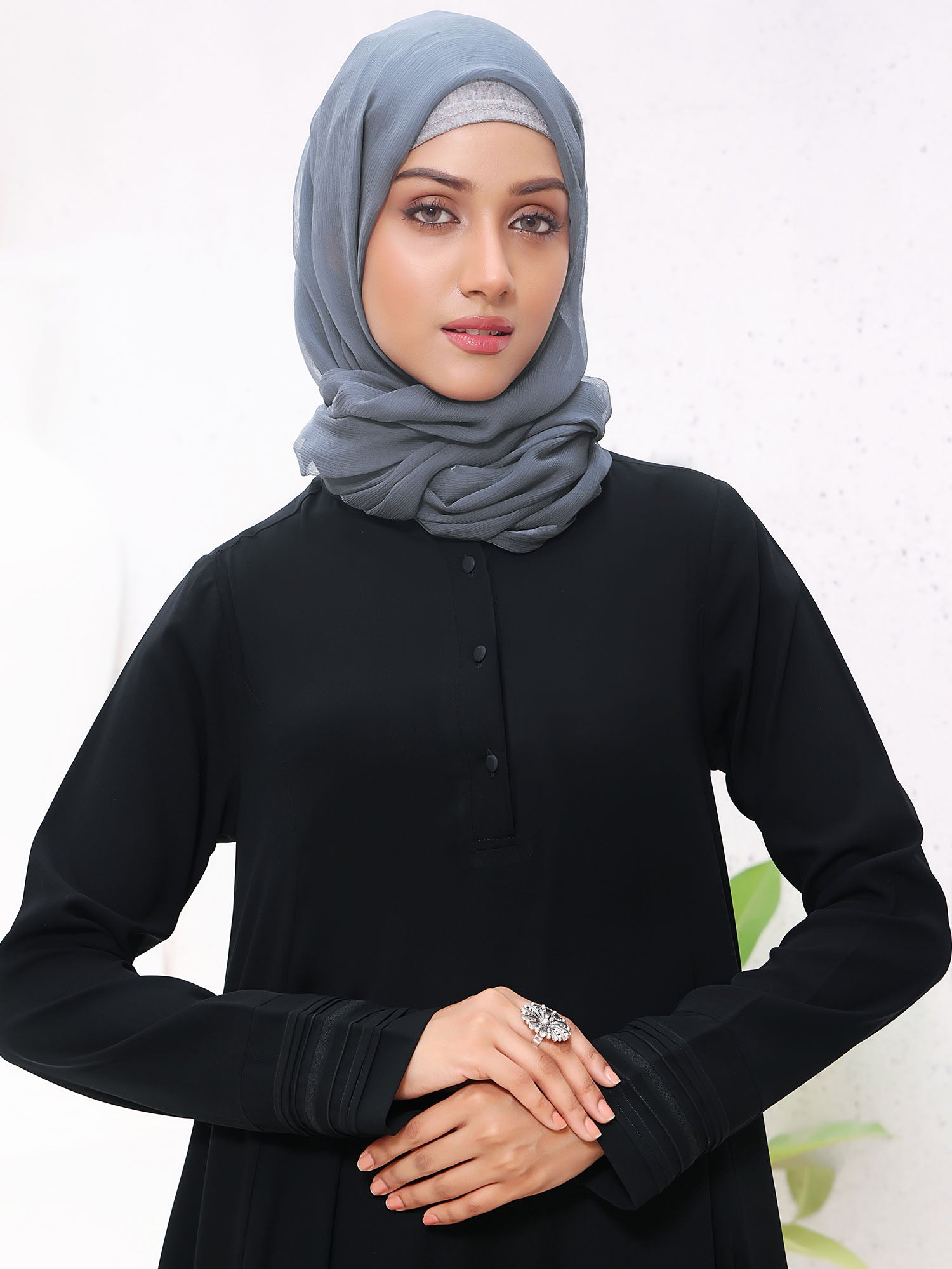 Abaya Formal Black