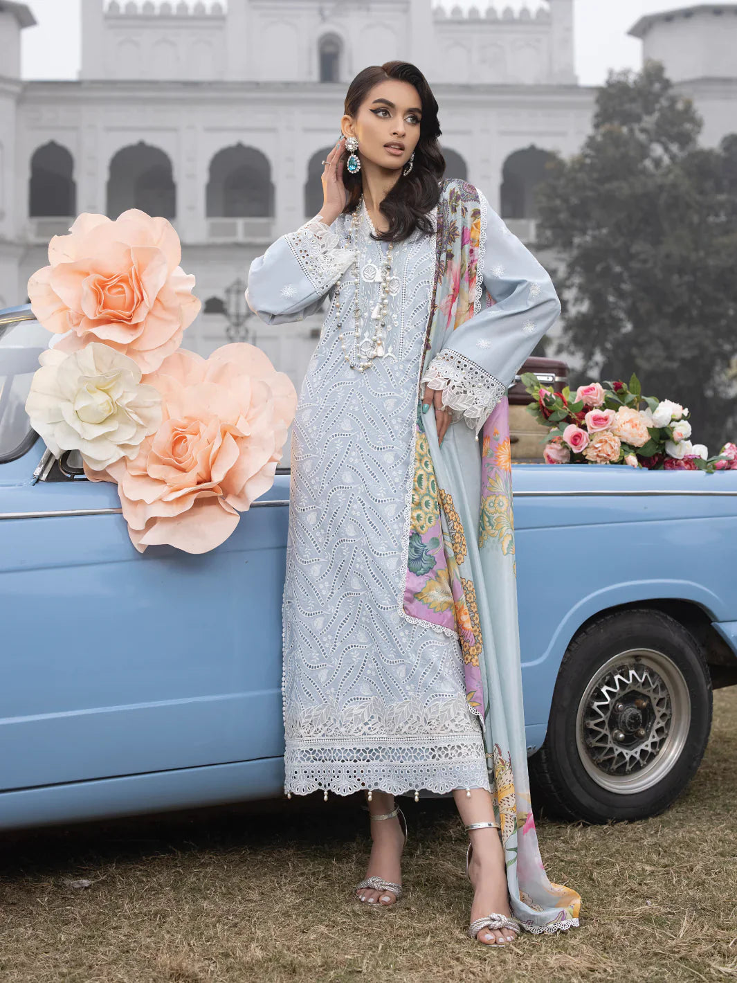 Faiza Faisal | Maya Luxury Lawn | Anja