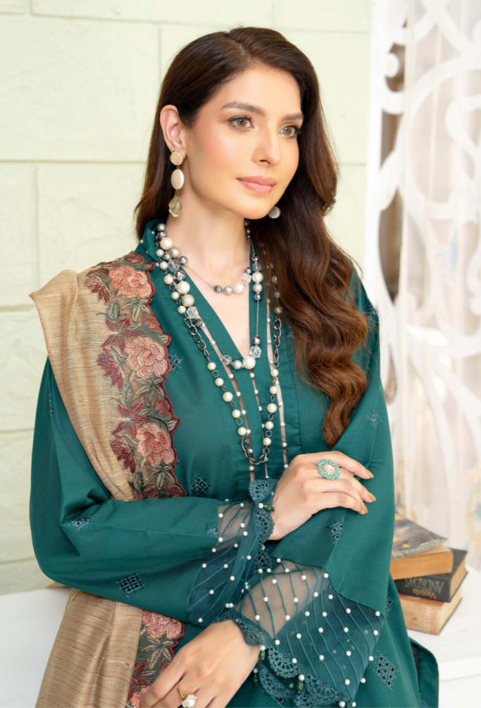 Humdum | Baad e Baharan Lawn | Baad e Baharan - D07