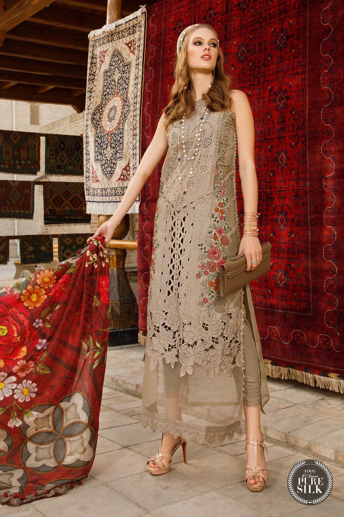 Maria B | Luxury Lawn | D-2313-A