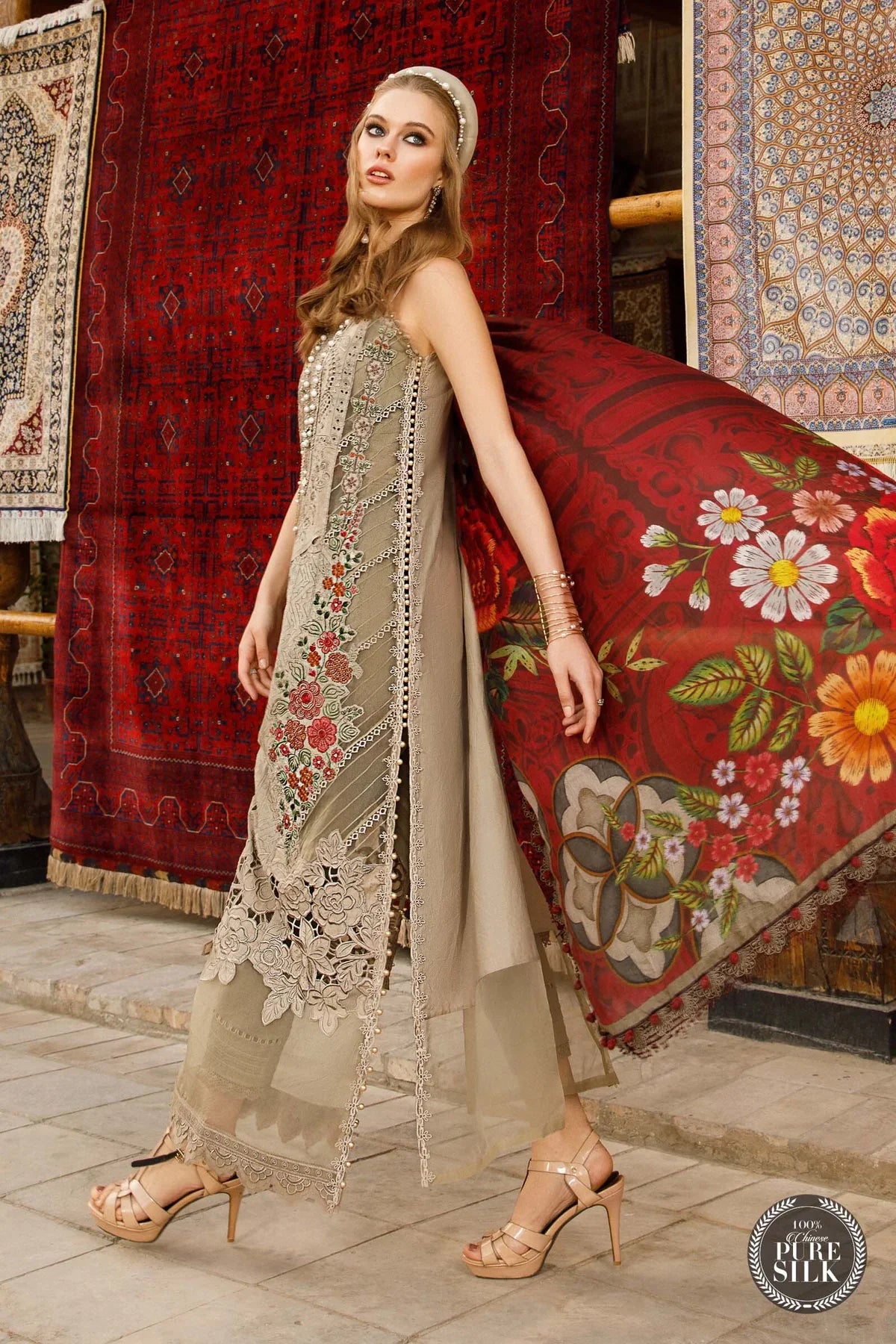 Maria B | Luxury Lawn | D-2313-A