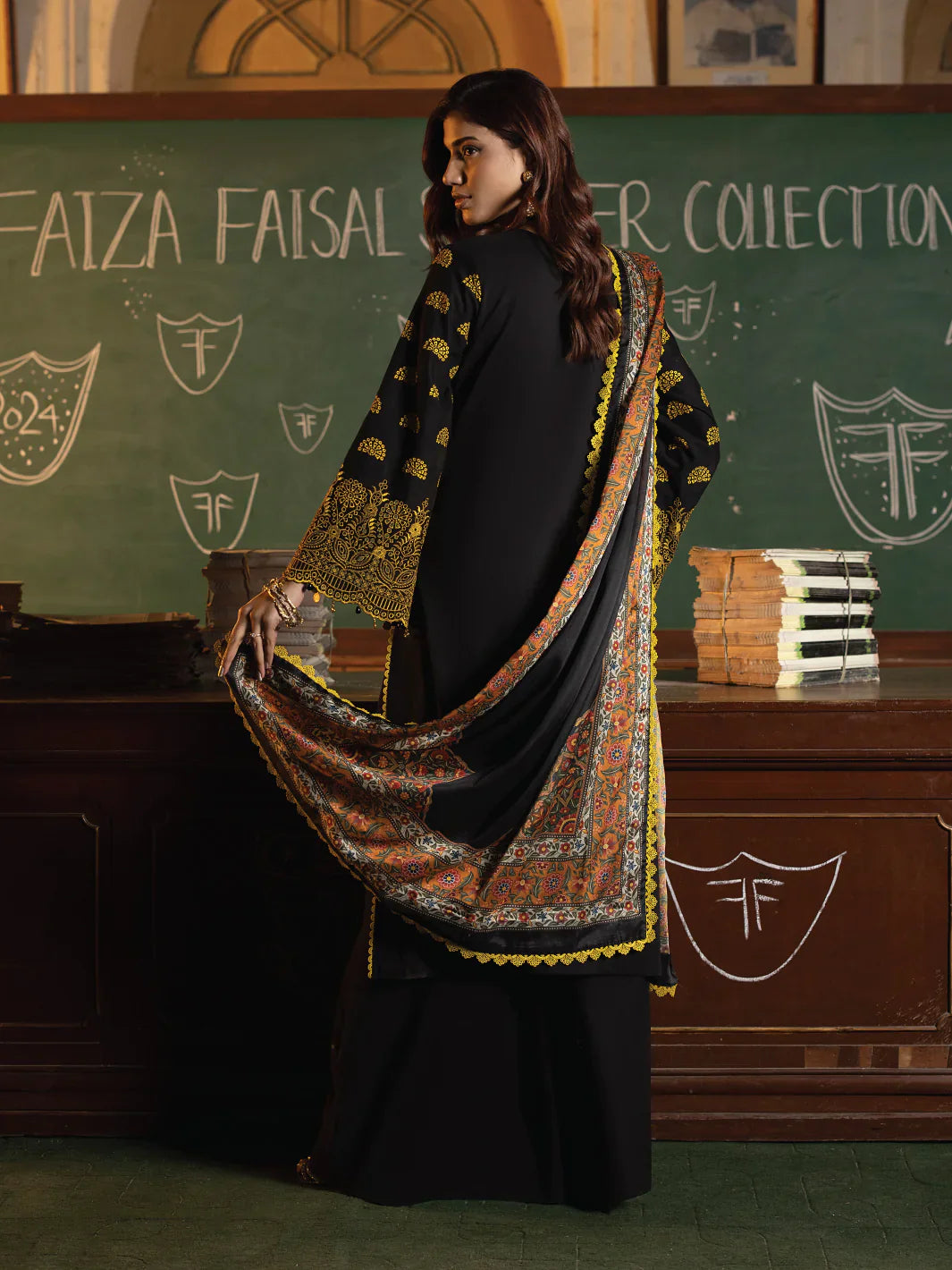 Faiza Faisal | Maya Luxury Lawn | Clara