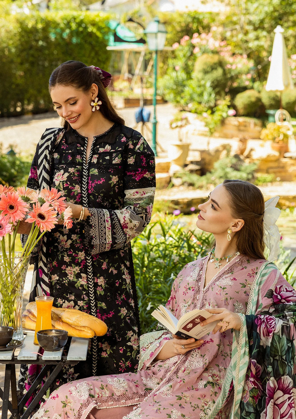 Elaf Premium | Print Chikankari 25 | ELK-05B FIA