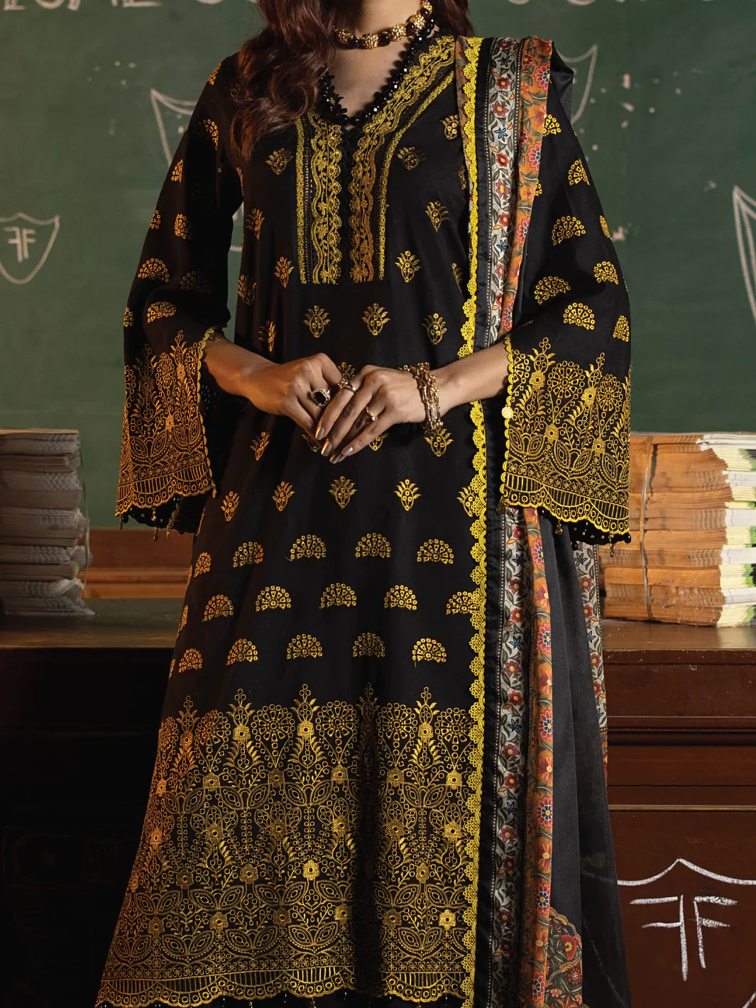 Faiza Faisal | Maya Luxury Lawn | Clara
