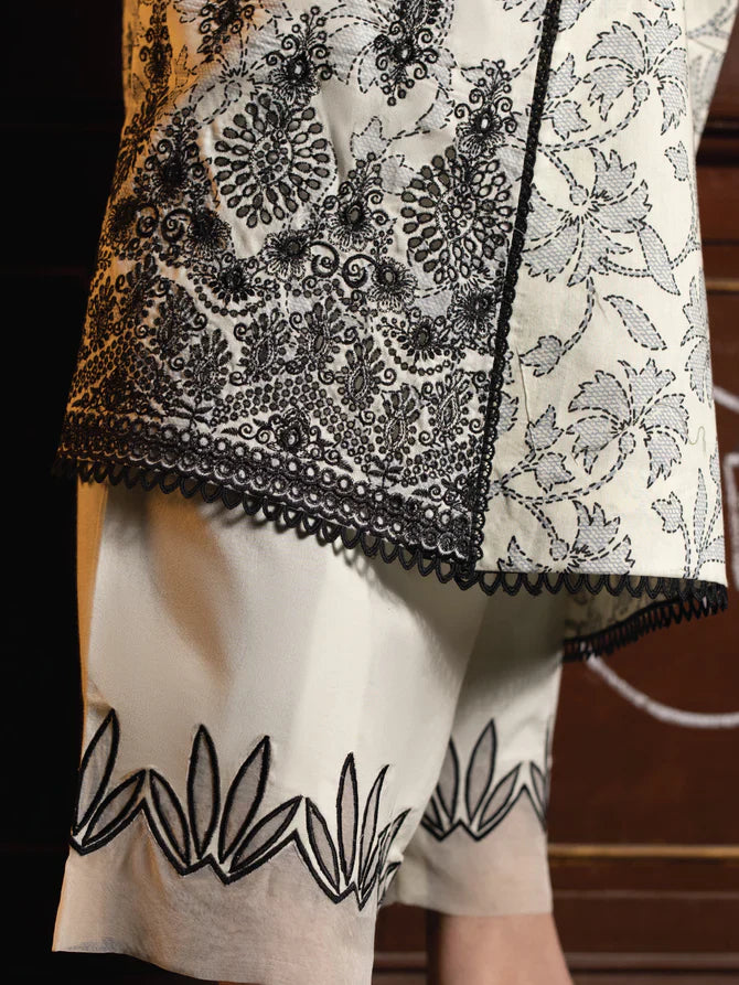 Faiza Faisal | Maya Luxury Lawn | Deniz