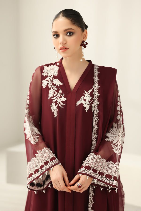 Baroque | Luxury Pret 25 | EMBROIDERED CHIFFON PR-1160