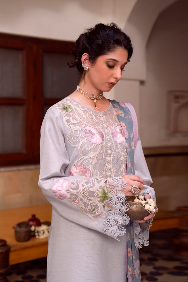 Fozia Khalid | Kahani Silk Luxury Dresses | Yasmeen