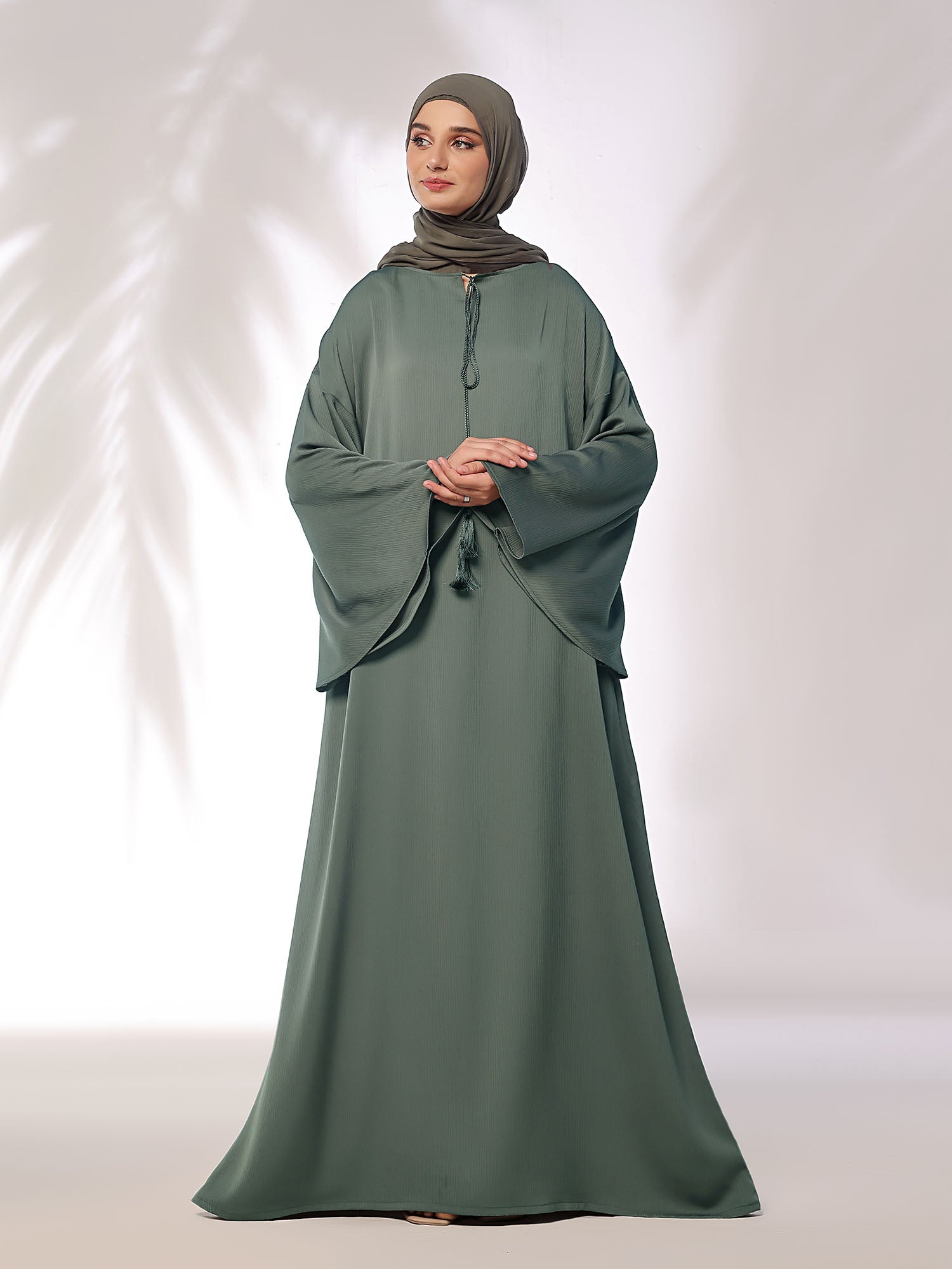 Flowing Grace - Olive Abaya