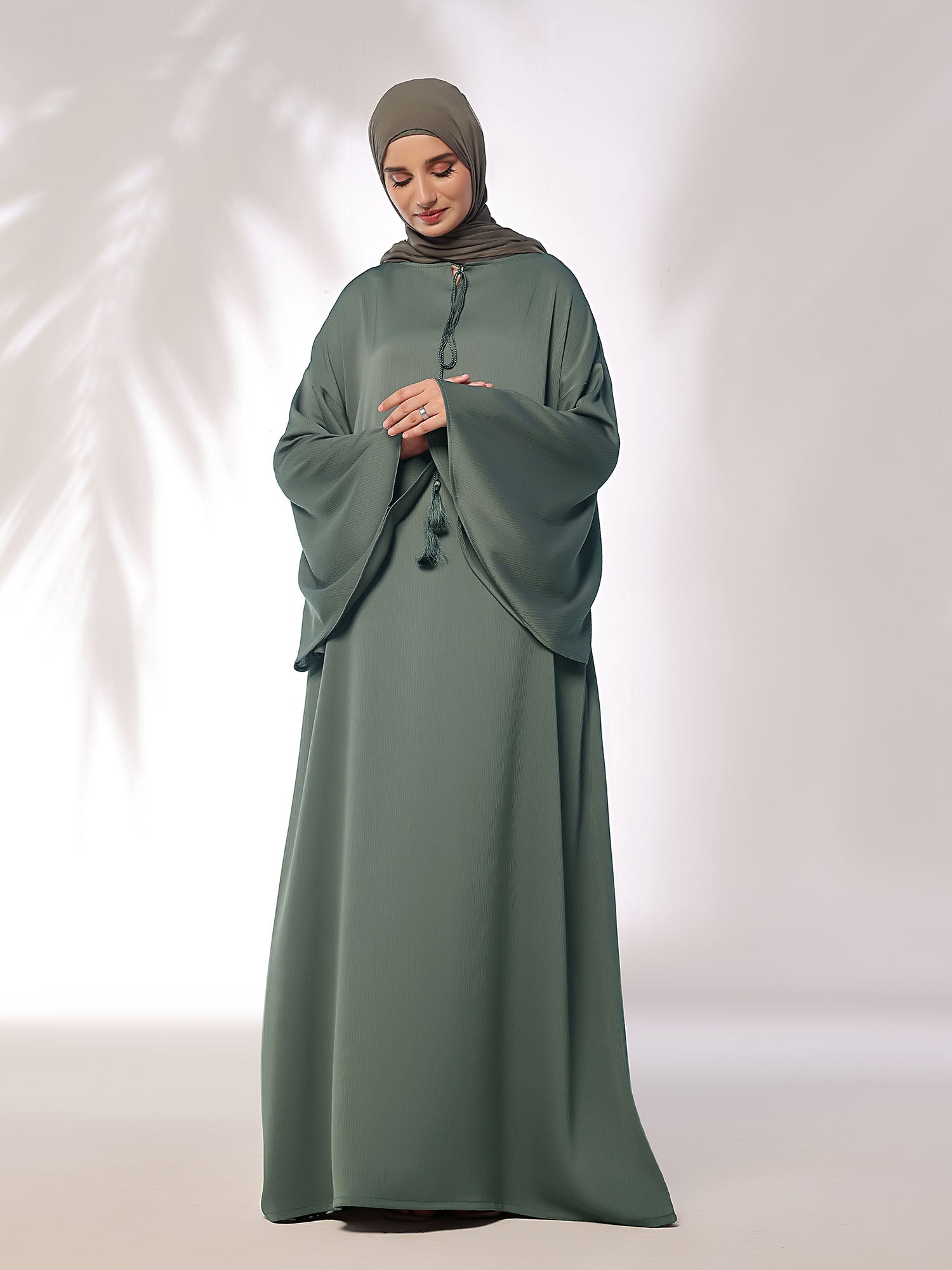 Flowing Grace - Olive Abaya
