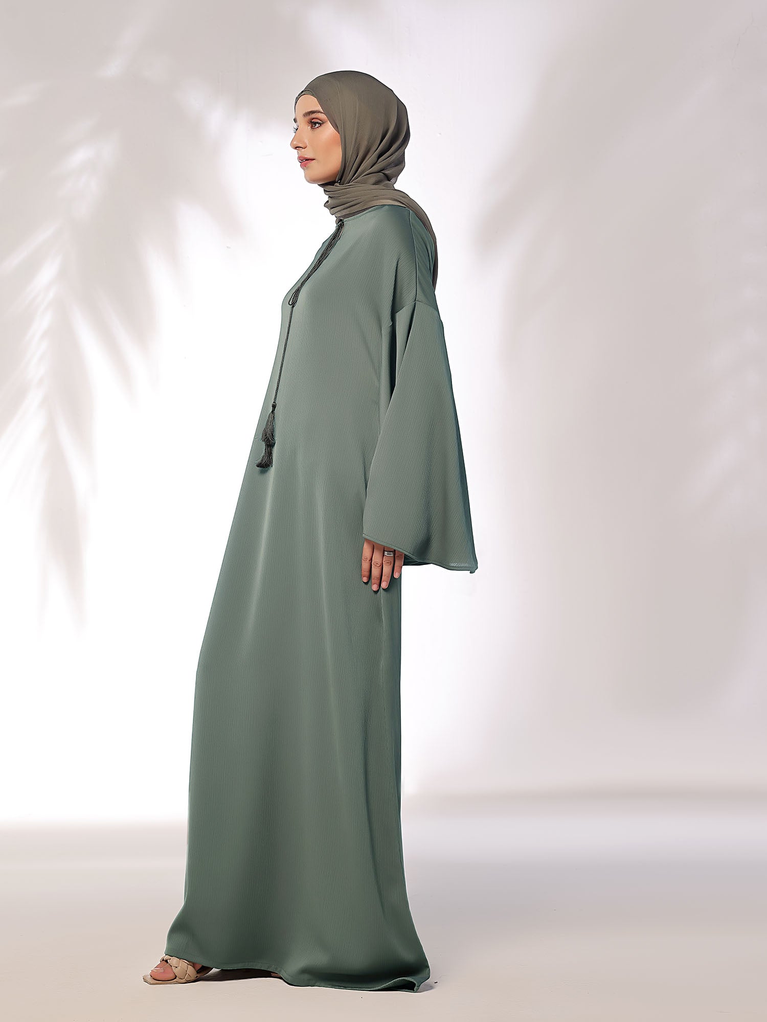 Flowing Grace - Olive Abaya