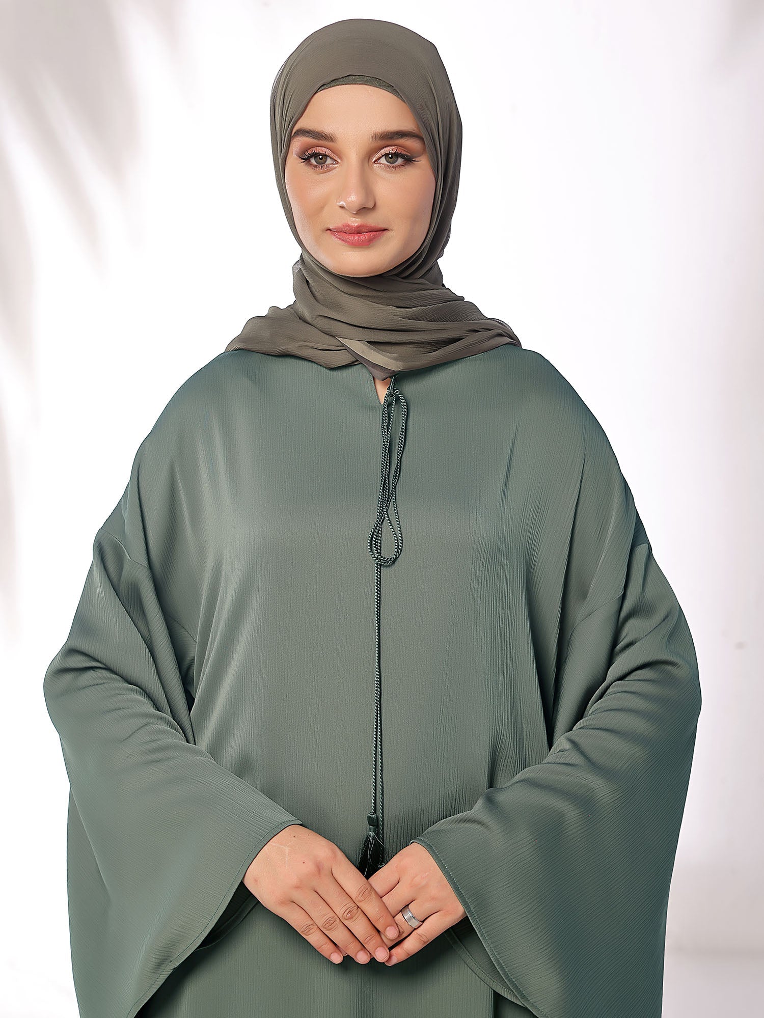 Flowing Grace - Olive Abaya