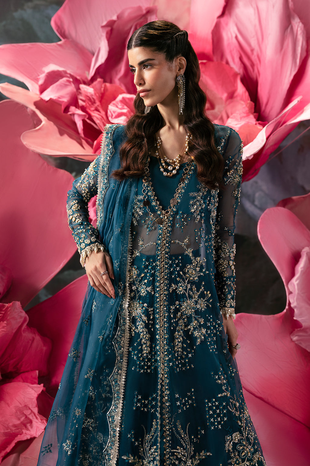 Afrozeh | Wild Flower Bloom Luxury Formals | Liza