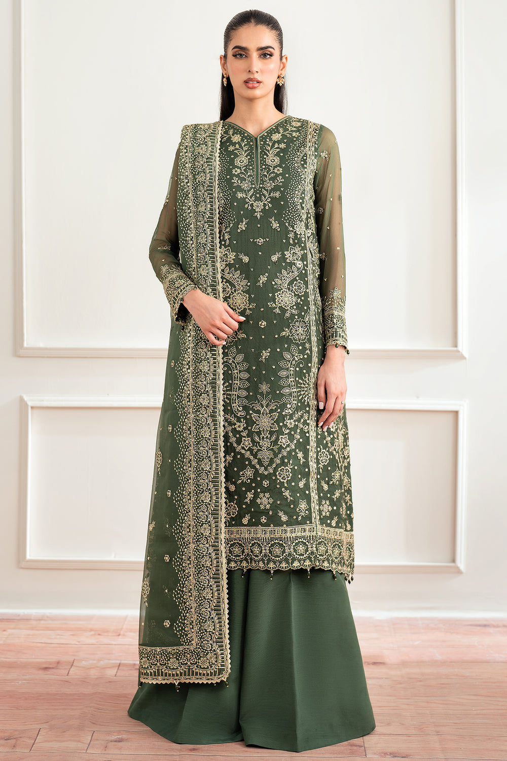 Farasha | Essence Formals 25 | Muted Moss