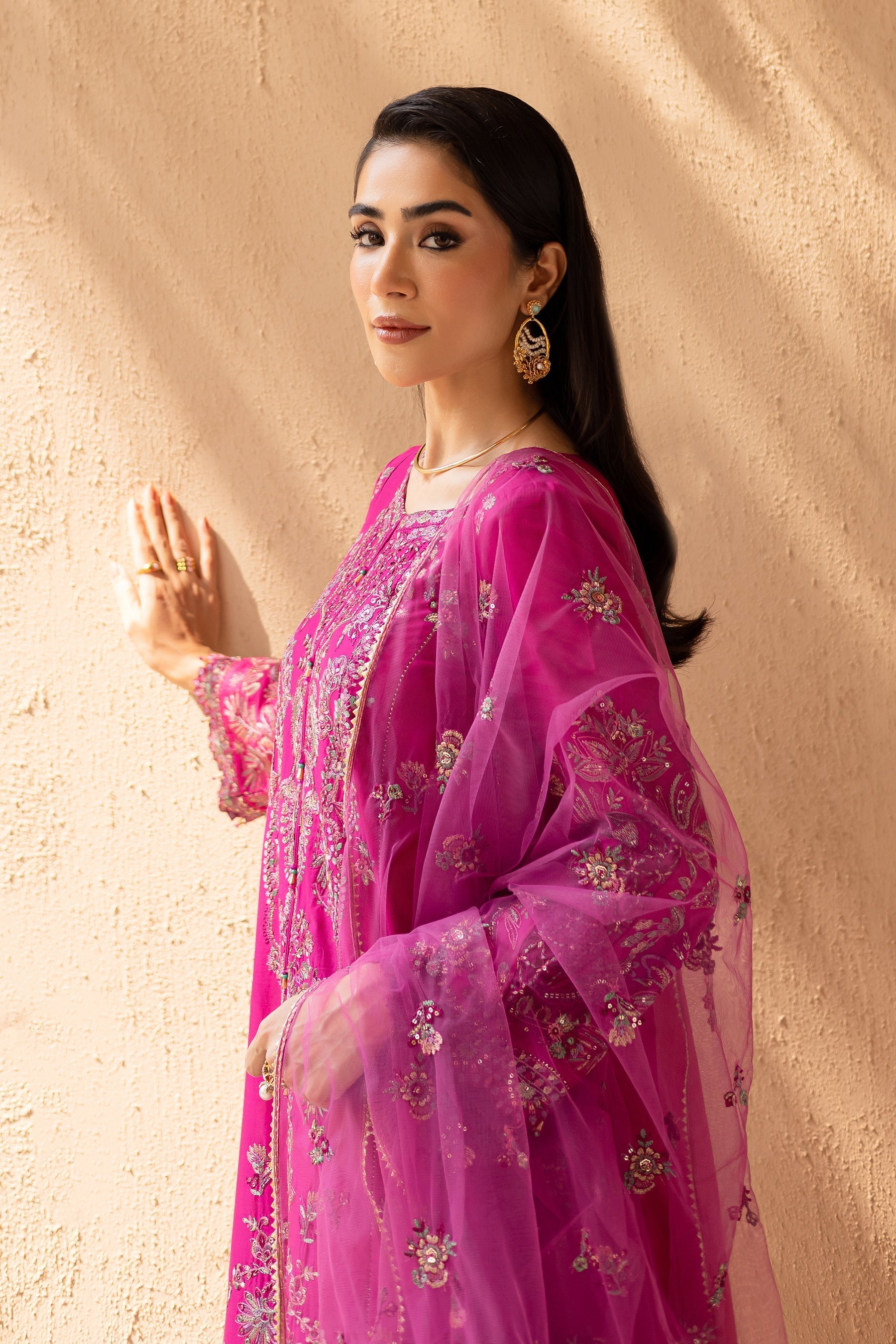 Batik | Nyra Embroidered Summer Solids |Dastak