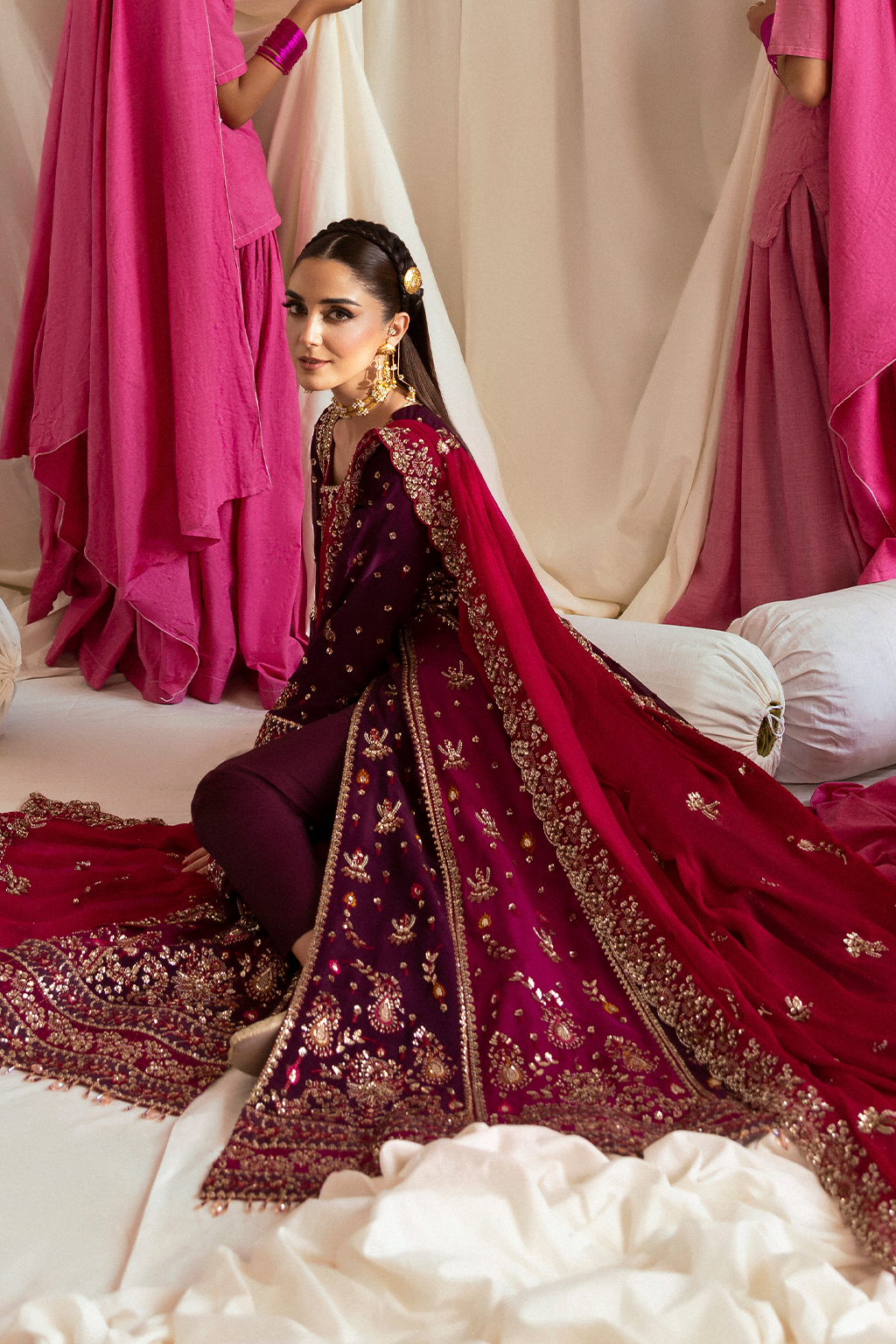 Emaan Adeel I The Empress Wedding Formals I AVORIA