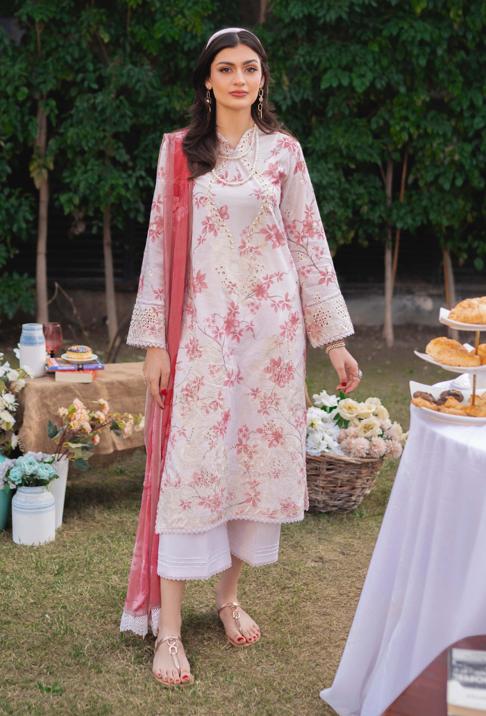 Humdum | Gardenia Lawn 24 | Printkari Lawn PLG 06