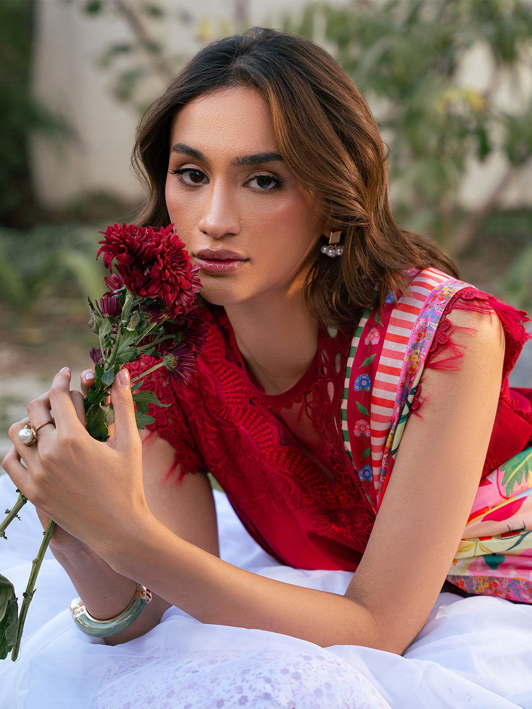 Bin Ilyas | Hazel Printed Lawn 25 | 2071 - B