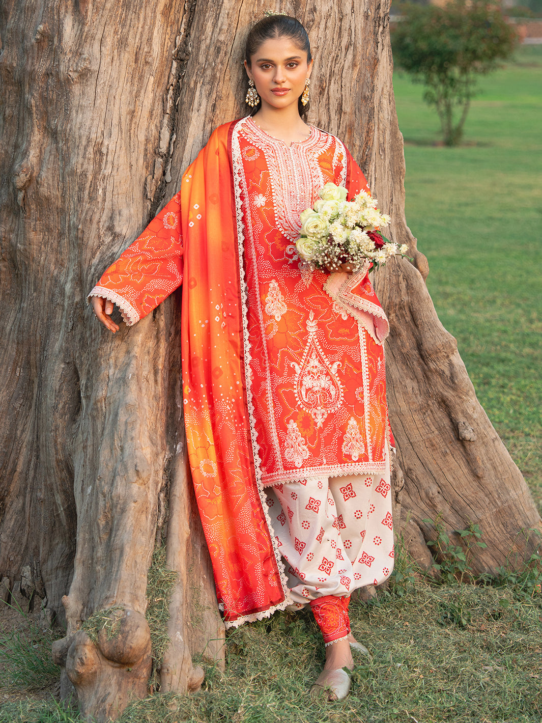 Bin Ilyas | Naqsh Naaz Luxury Lawn 25 | 2084 - A