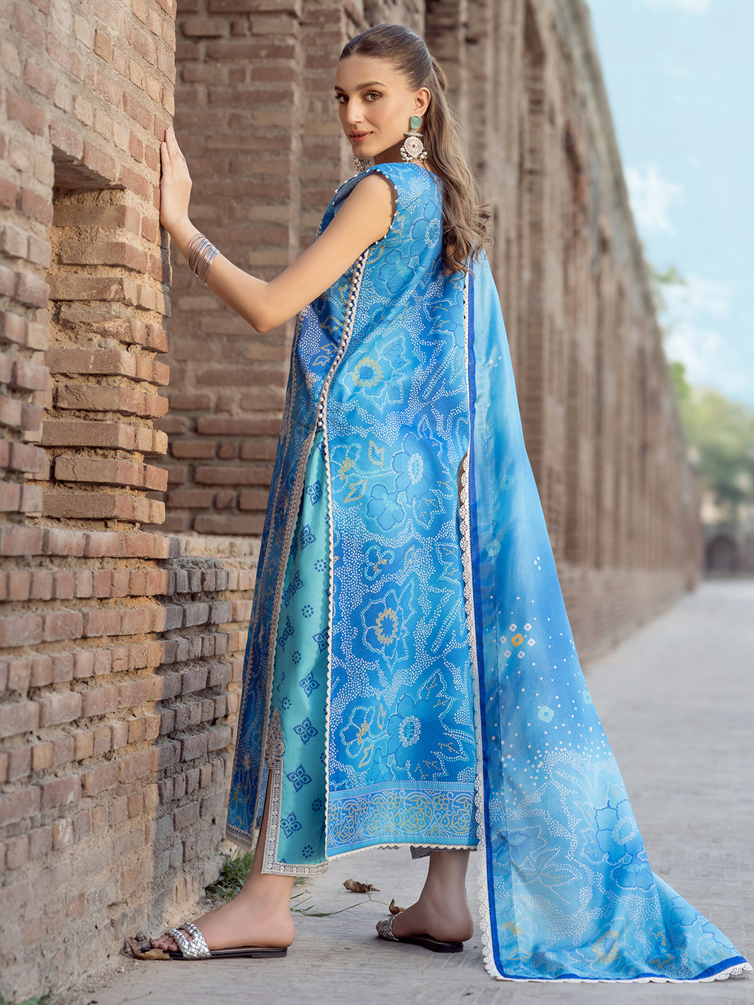 Bin Ilyas | Naqsh Naaz Luxury Lawn 25 | 2084 - B