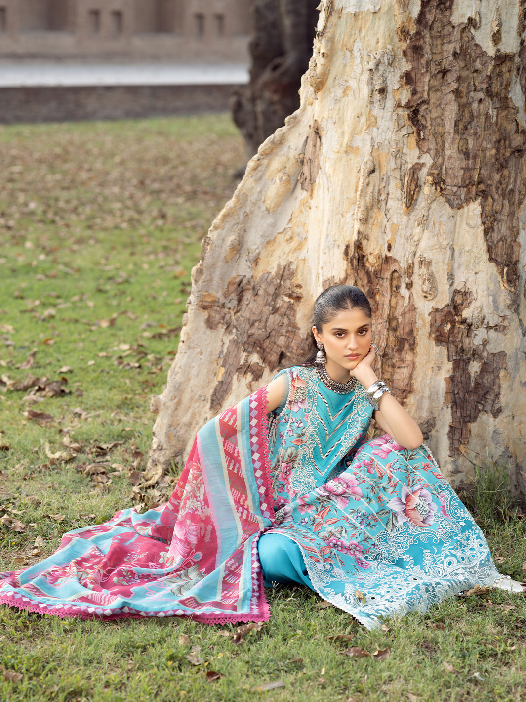 Bin Ilyas | Naqsh Naaz Luxury Lawn 25 | 2085 - B