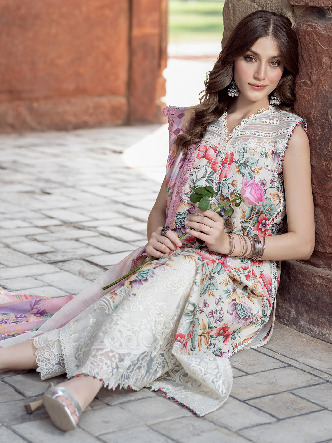 Bin Ilyas | Naqsh Naaz Luxury Lawn 25 | 2085 - C