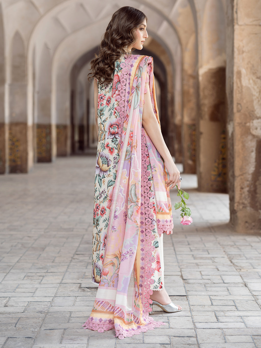 Bin Ilyas | Naqsh Naaz Luxury Lawn 25 | 2085 - C