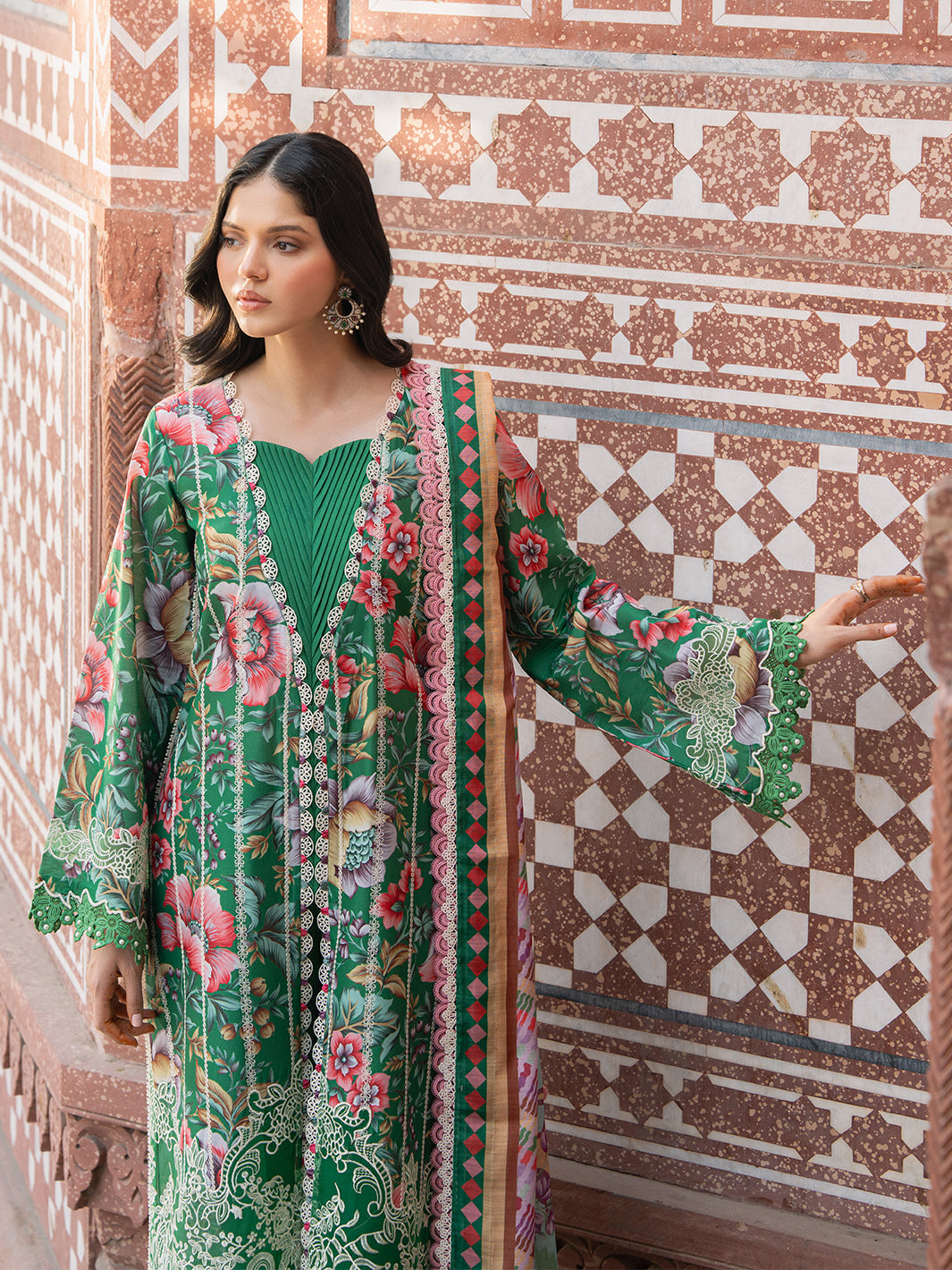 Bin Ilyas | Naqsh Naaz Luxury Lawn 25 | 2085 - D