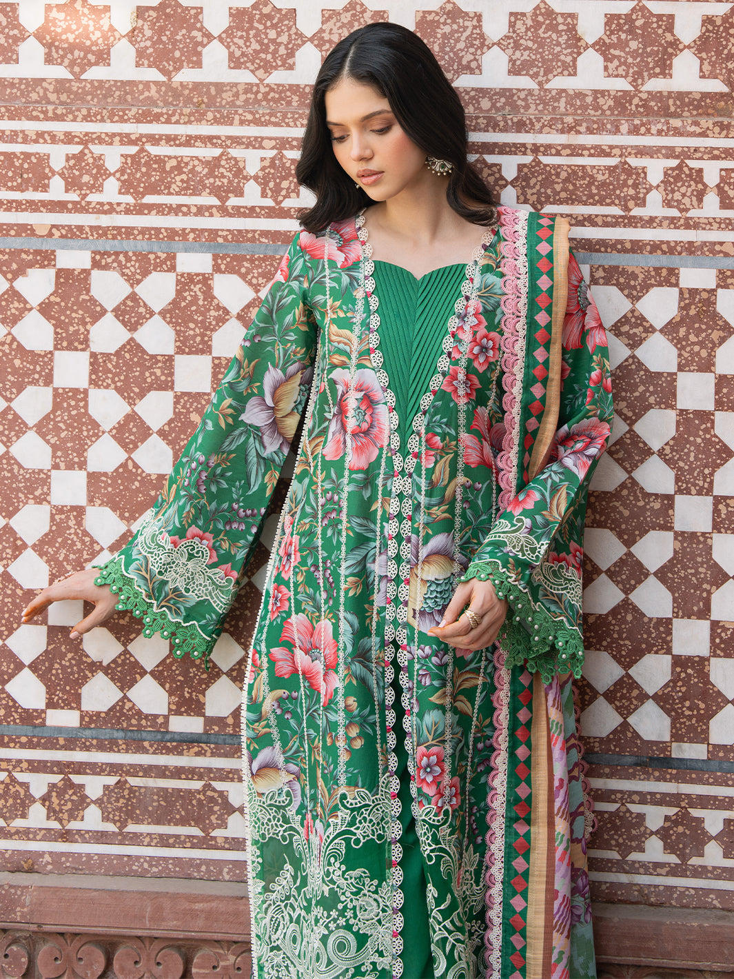 Bin Ilyas | Naqsh Naaz Luxury Lawn 25 | 2085 - D
