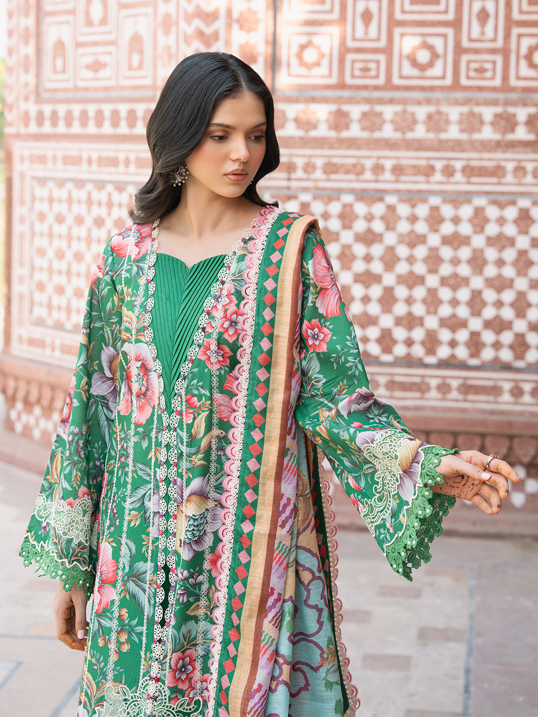 Bin Ilyas | Naqsh Naaz Luxury Lawn 25 | 2085 - D