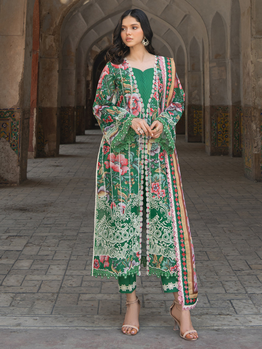 Bin Ilyas | Naqsh Naaz Luxury Lawn 25 | 2085 - D
