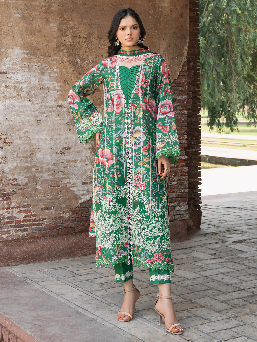 Bin Ilyas | Naqsh Naaz Luxury Lawn 25 | 2085 - D