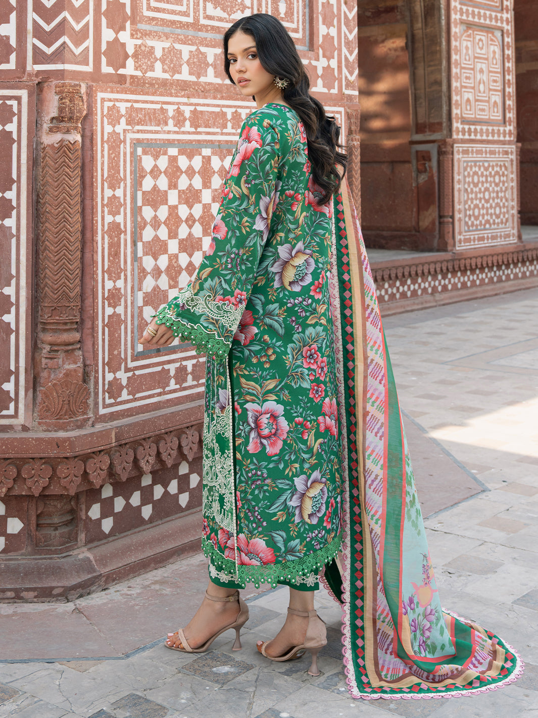 Bin Ilyas | Naqsh Naaz Luxury Lawn 25 | 2085 - D
