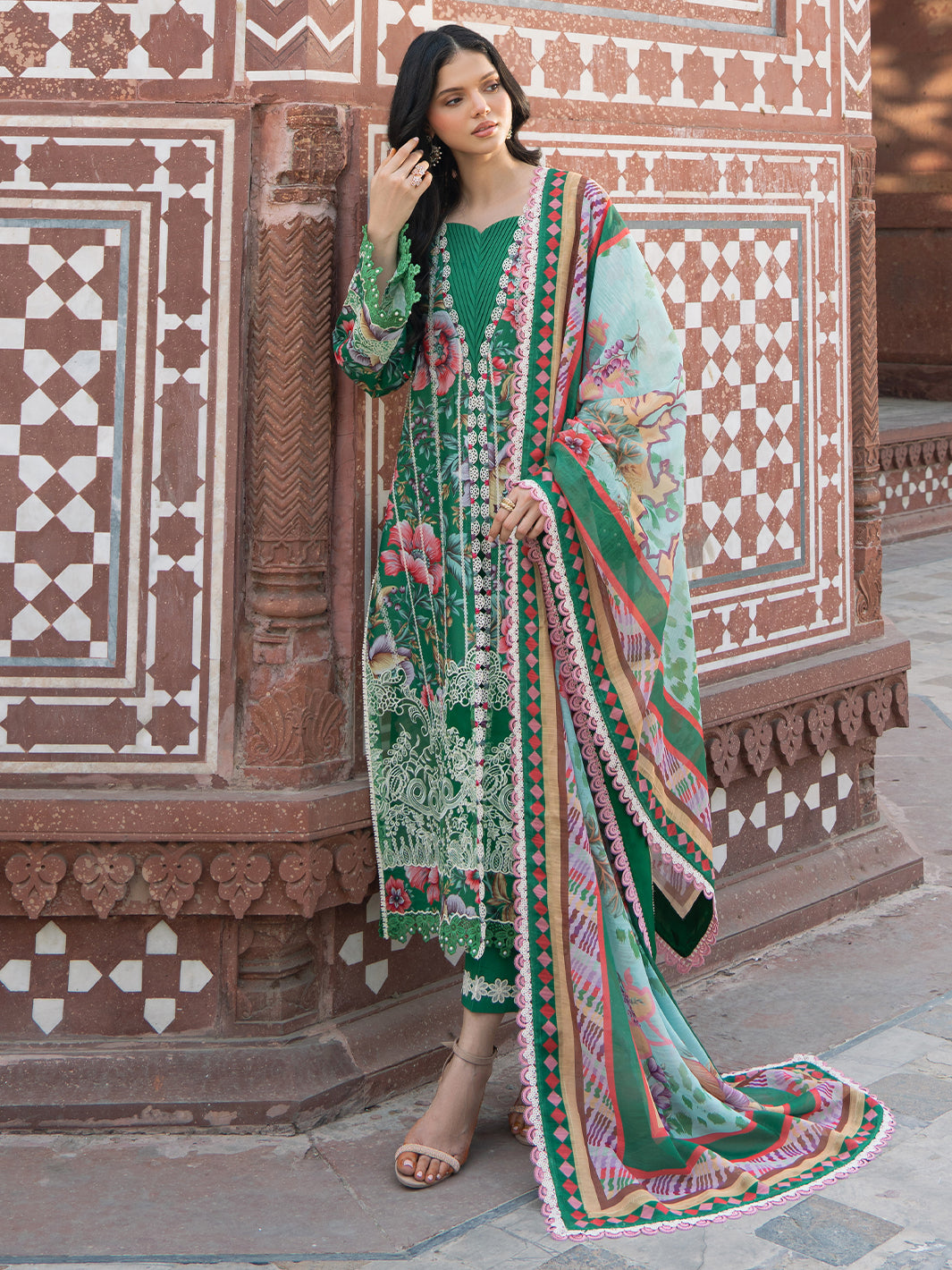 Bin Ilyas | Naqsh Naaz Luxury Lawn 25 | 2085 - D