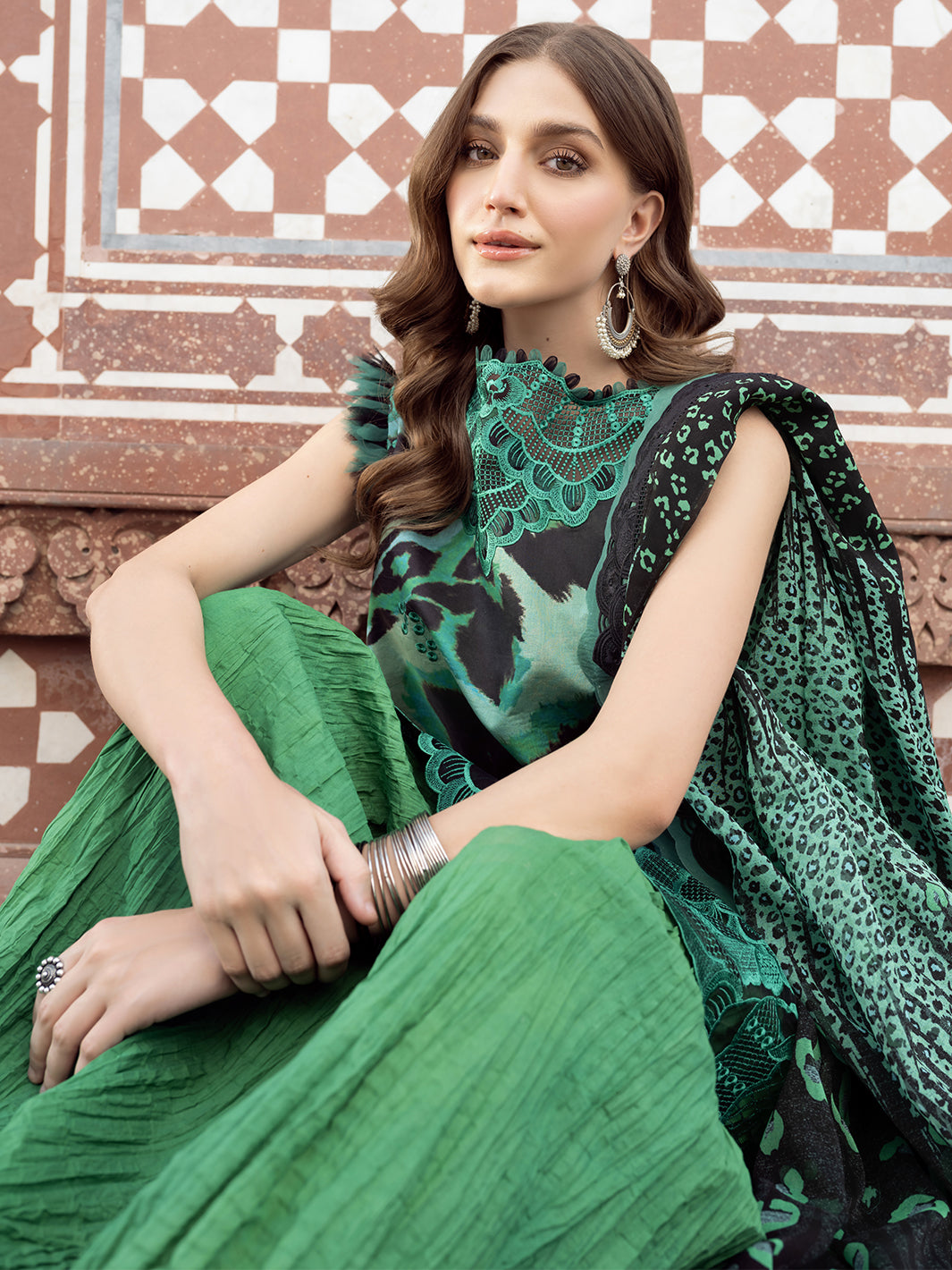 Bin Ilyas | Naqsh Naaz Luxury Lawn 25 | 2086 - A