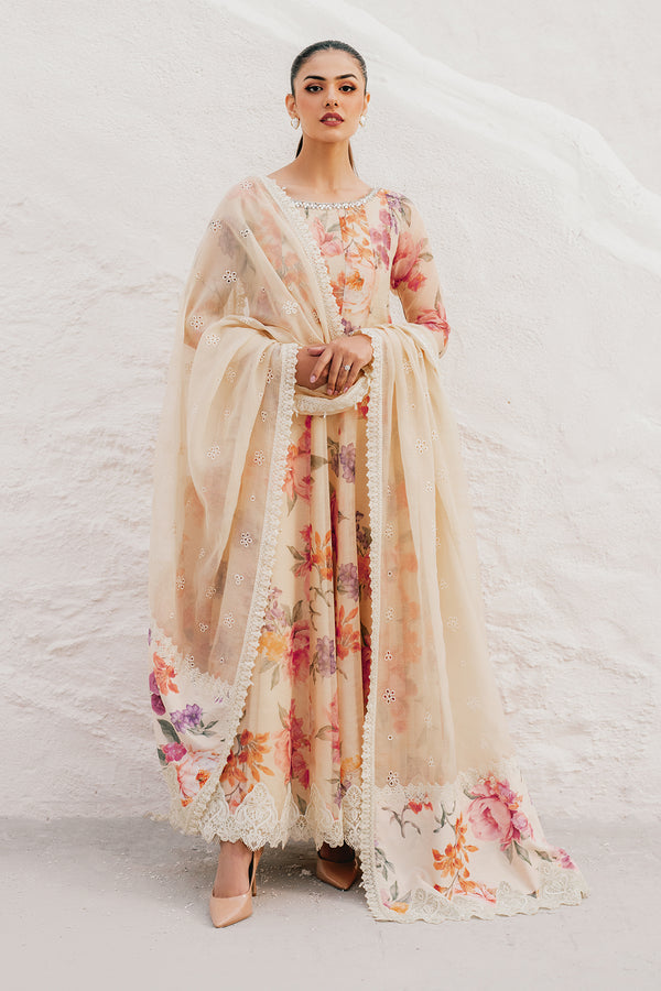 Baroque | Luxury Pret 25 | EMBROIDERED COTTON PATTI PR-1091