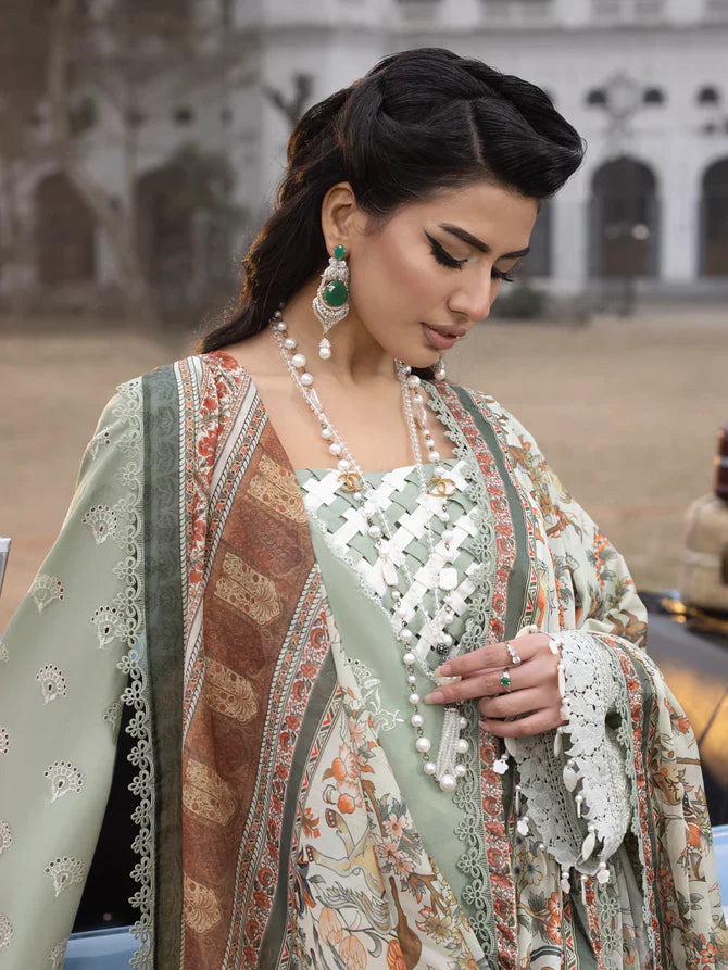 Faiza Faisal | Maya Luxury Lawn | Elena