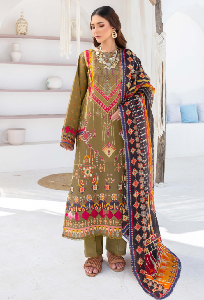 Humdum | Saira Bano Lawn 24 | D06