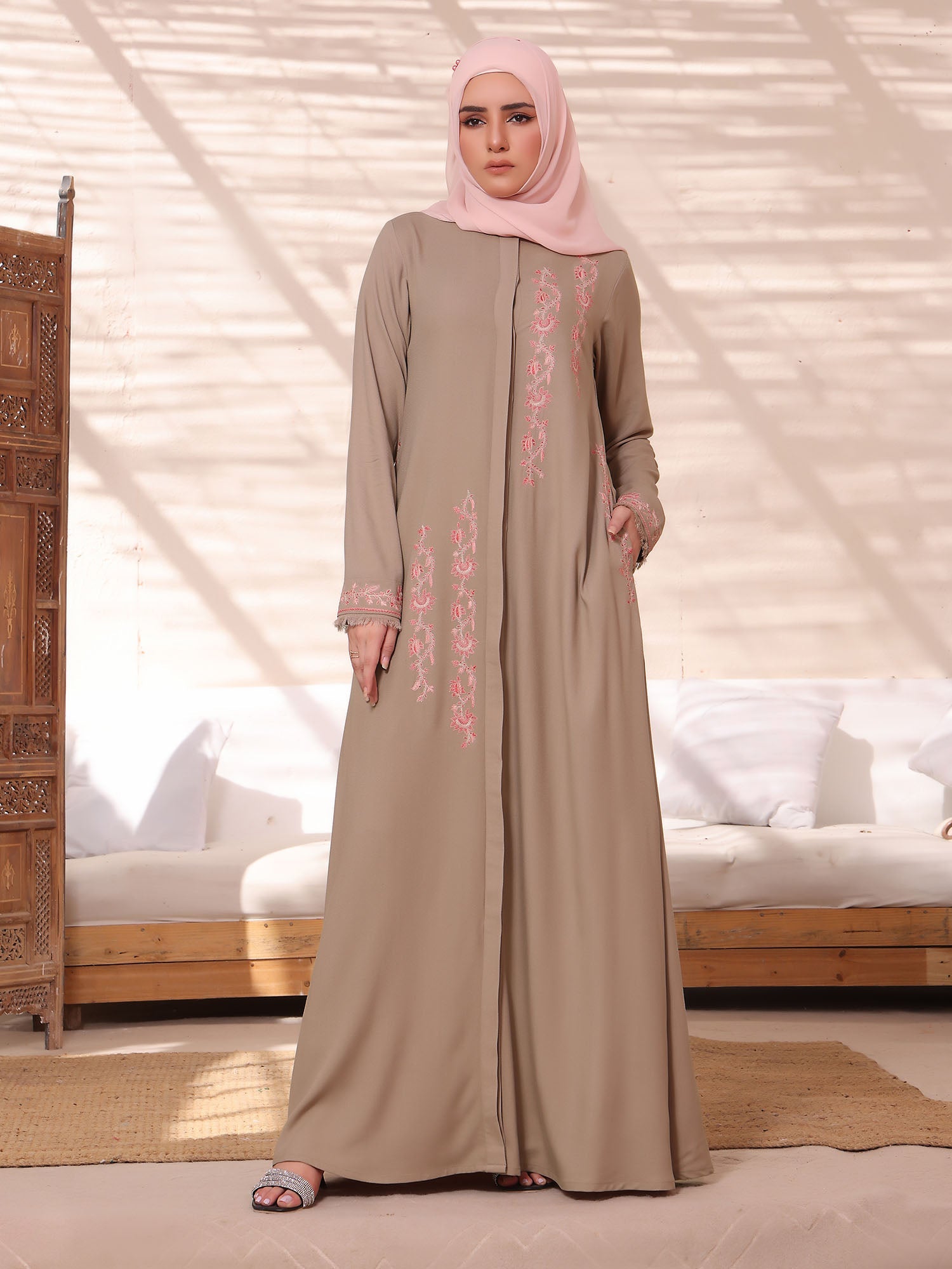 Abaya Stitched Serenity