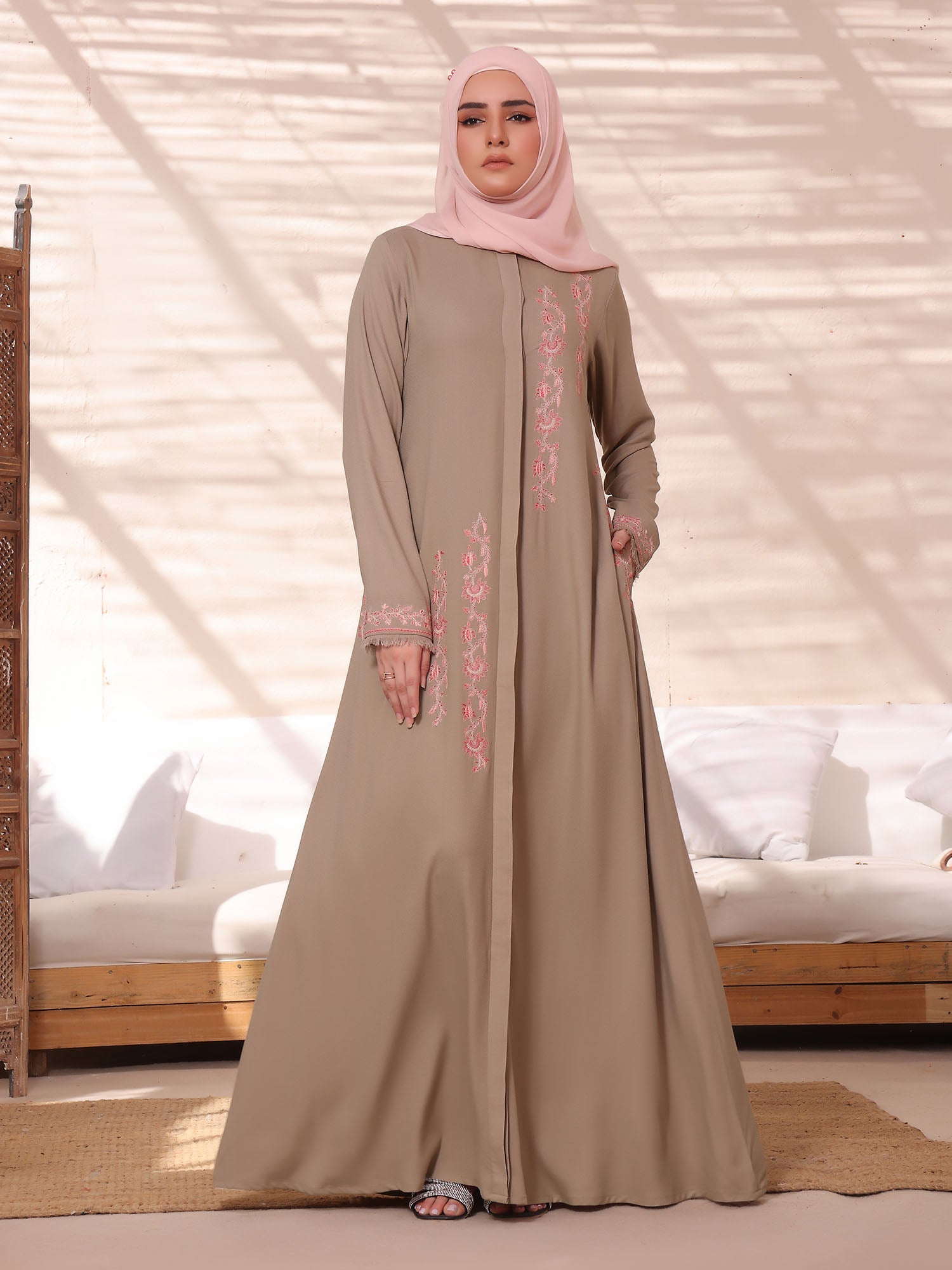 Abaya Stitched Serenity