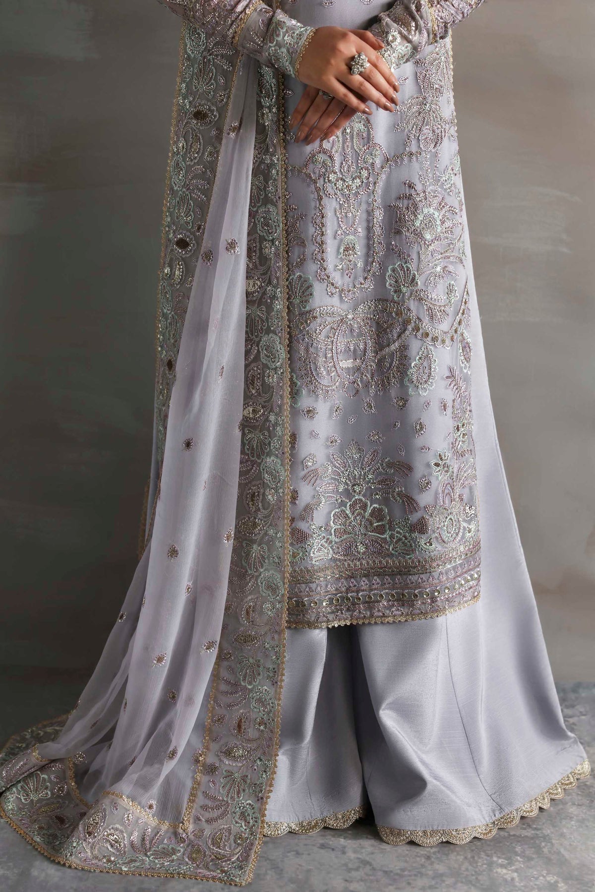 Akbar Aslam | Meeras Luxury Chiffon 25 | Emeraya