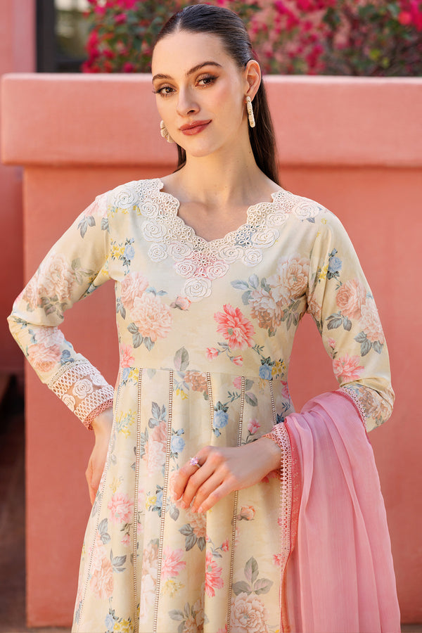 Farasha | Printed Essentials | Meadow Blush