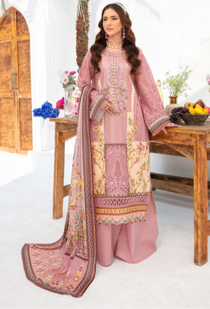 Humdum | Saira Bano Lawn 24 | D01
